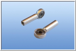 Aluminum ball joints with ball bearings M3/2 mm