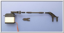 CFK Kugelgelenkadapter für Carbonrohr 5 x 3 mm