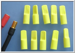 Protective cap for 5,5mm - 6mm gold contact plug 10 pieces