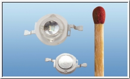 High Power 1W LED grün 5er-Pack