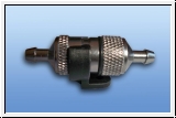 Sintered aluminum anodized fuel filter