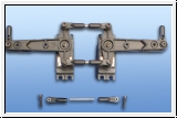Hebelset Seitenruder 100/120 für Futaba